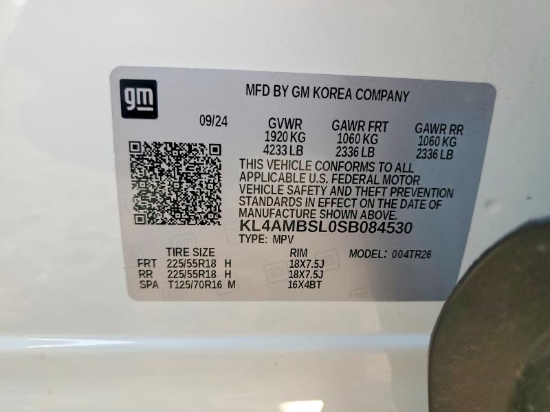 Продаж на аукціоні авто 2025 Buick Encore Gx, vin: KL4AMBSL0SB084530, номер лоту: 58411586