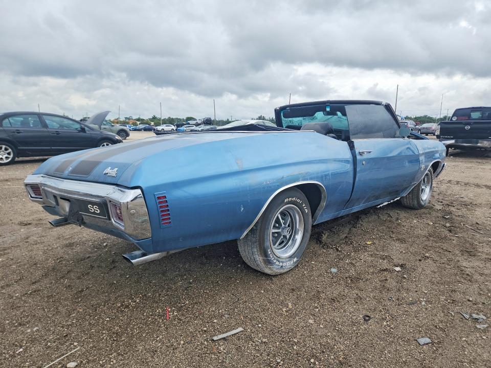 Aukcja sprzedaży 1970 Chevrolet Chevel, vin: 136670B122821, numer aukcji: 56151796