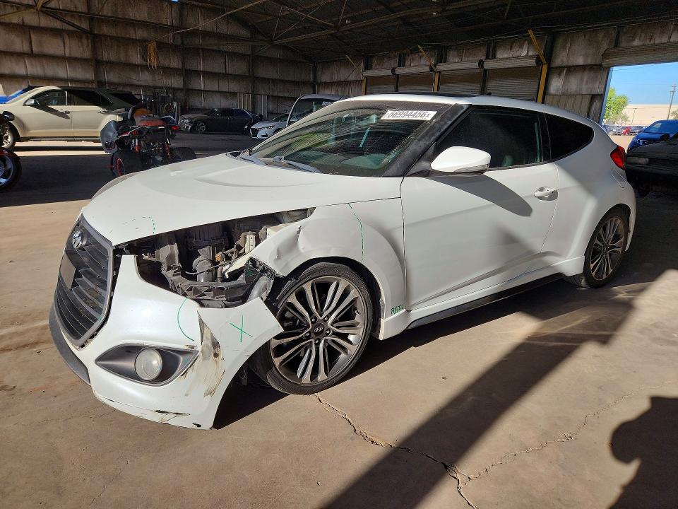 Продаж на аукціоні авто 2017 Hyundai Veloster, vin: KMHTC6AE8HU310320, номер лоту: 56994456