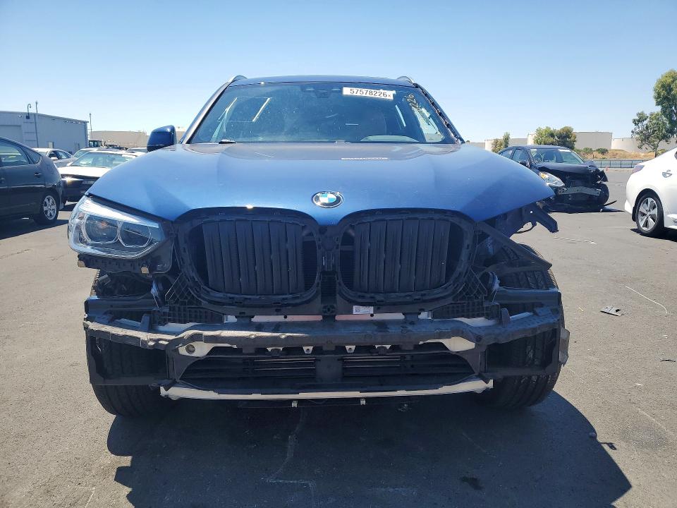 2021 Bmw X3 მანქანა იყიდება აუქციონზე, vin: 5UXTY3C00M9G33460, აუქციონის ნომერი: 57578226