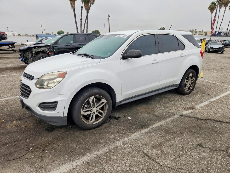 2017 Chevrolet Equinox მანქანა იყიდება აუქციონზე, vin: 2GNALBEK6H1534774, აუქციონის ნომერი: 58314466