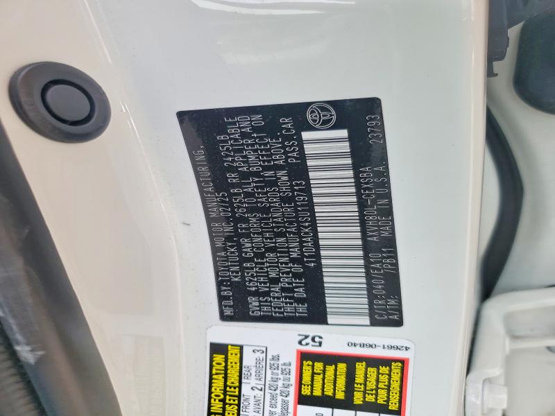 Продаж на аукціоні авто 2025 Toyota Camry, vin: 4T1DAACK4SU119713, номер лоту: 55866146