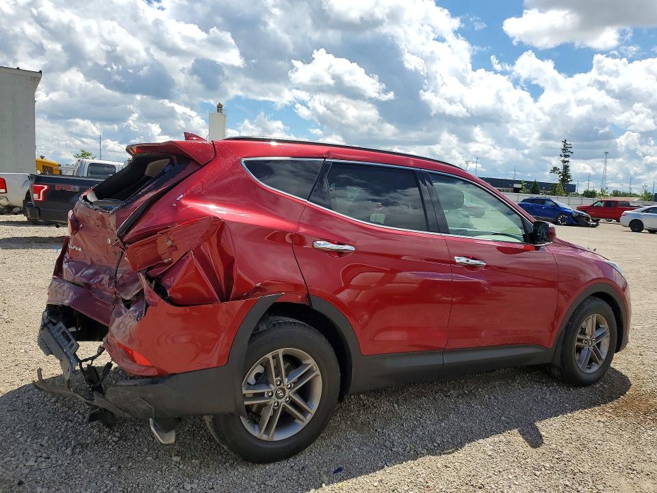 58031036 :رقم المزاد ، 5XYZUDLB9JG537980 vin ، 2018 Hyundai Santa Fe Sport مزاد بيع