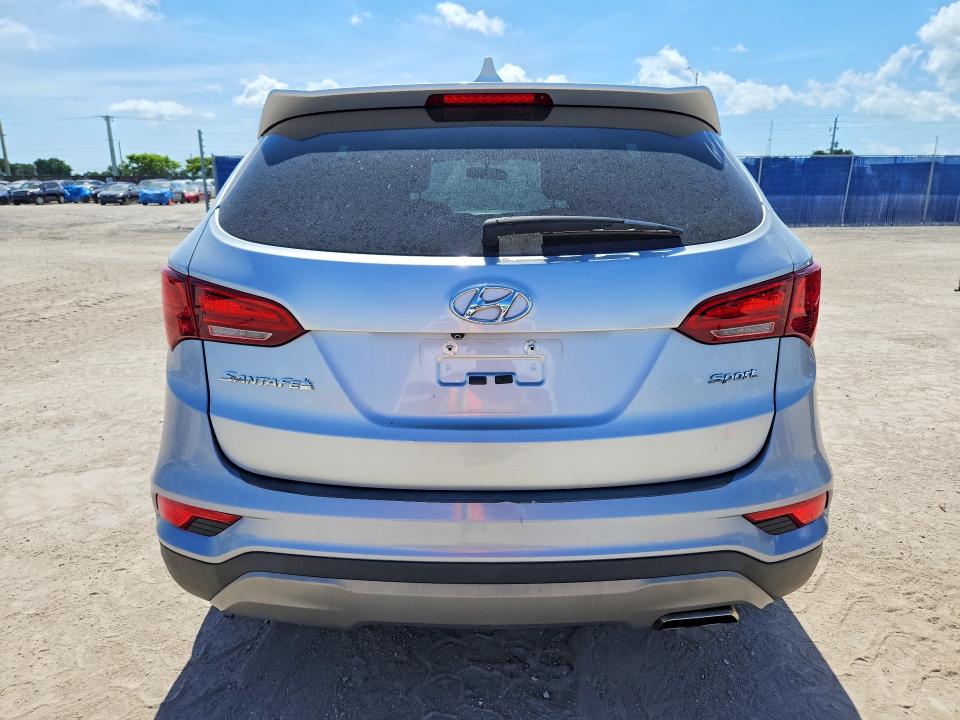 57380286 :رقم المزاد ، 5XYZT3LB7HG458539 vin ، 2017 Hyundai Santa Fe Sport مزاد بيع