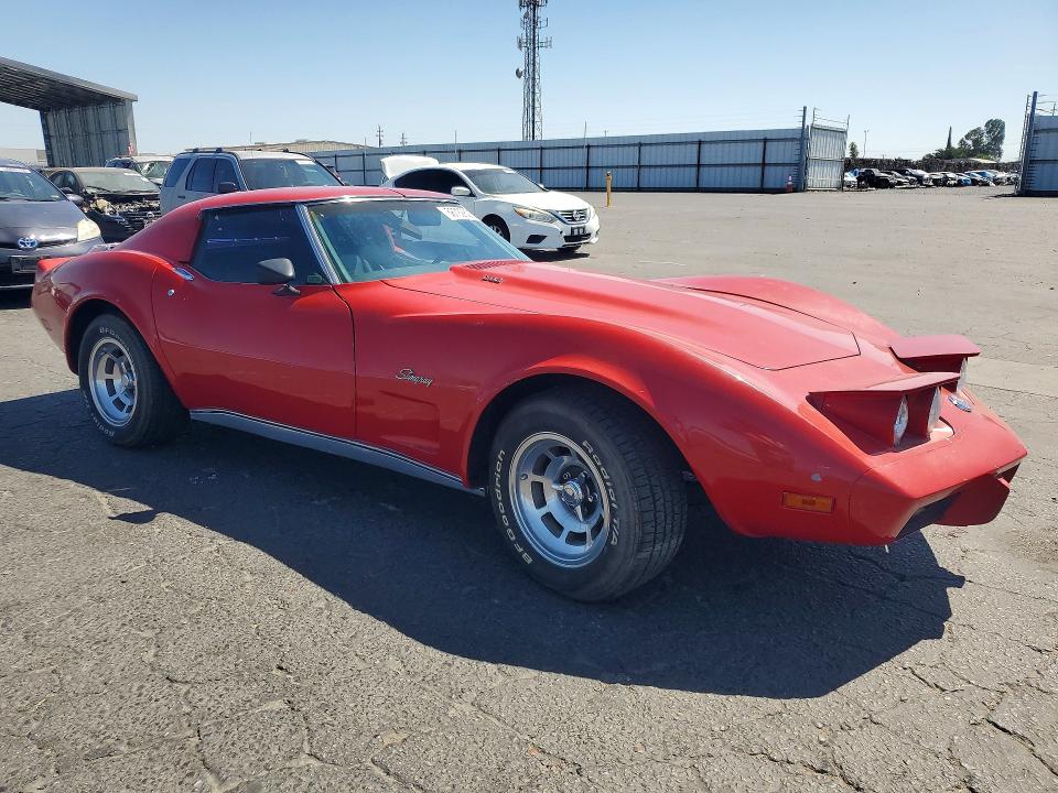 1976 Chevrolet Corvette მანქანა იყიდება აუქციონზე, vin: 1Z37X6S437076, აუქციონის ნომერი: 58722826