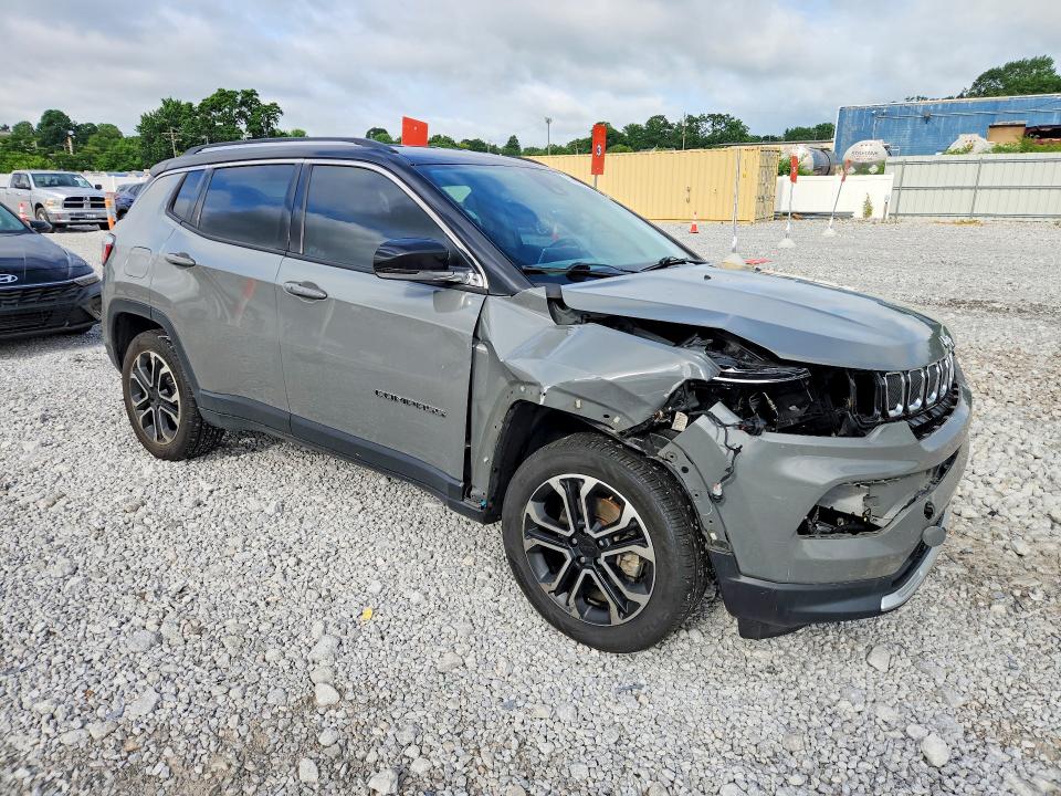 Продажа на аукционе авто 2022 Jeep Compass, vin: 3C4NJDCB4NT165373, номер лота: 56497496