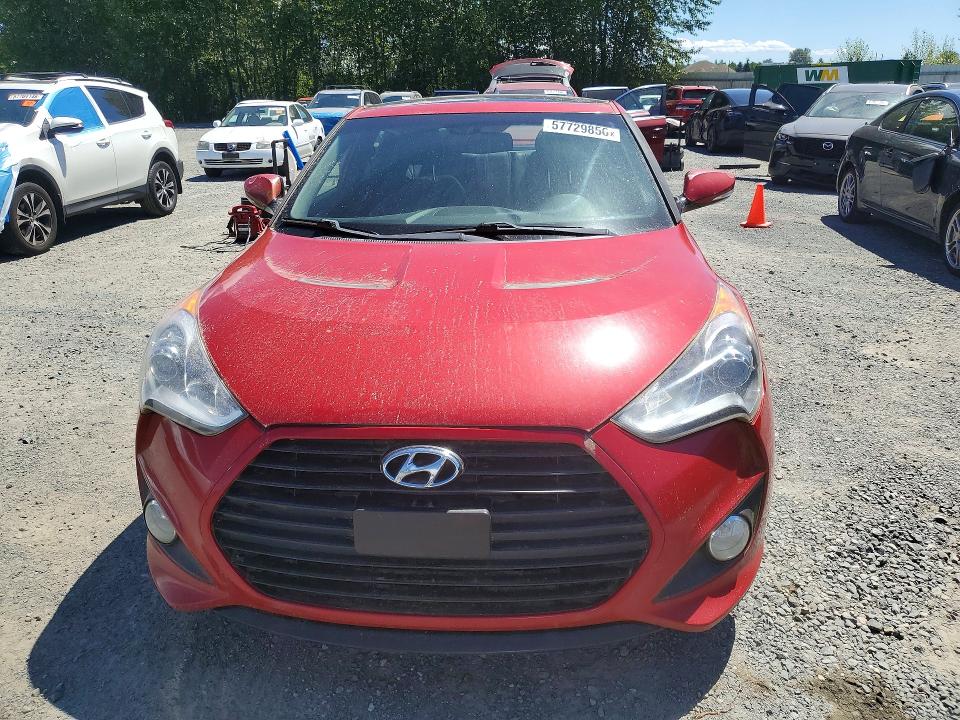 57729856 :رقم المزاد ، KMHTC6AE3DU173278 vin ، 2013 Hyundai Veloster مزاد بيع
