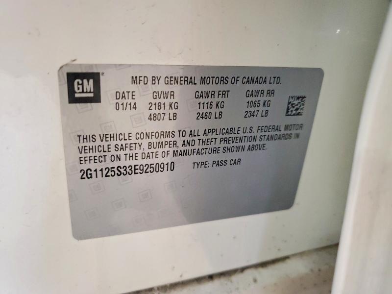 Продажа на аукционе авто 2014 Chevrolet Impala, vin: 2G1125S33E9250910, номер лота: 56774646