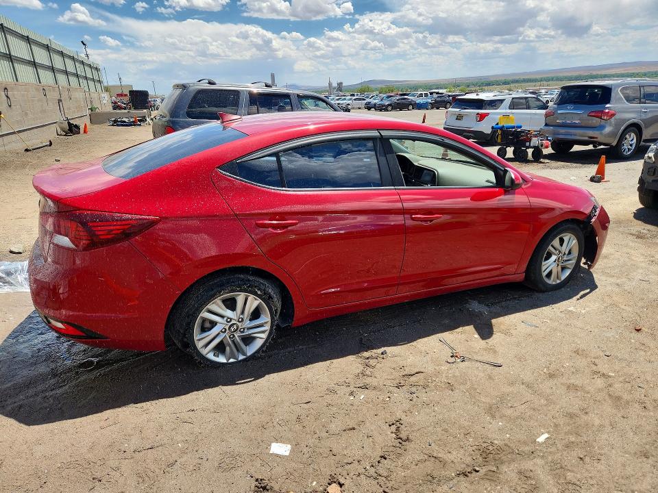2019 Hyundai Elantra მანქანა იყიდება აუქციონზე, vin: KMHD84LF1KU766389, აუქციონის ნომერი: 57248606