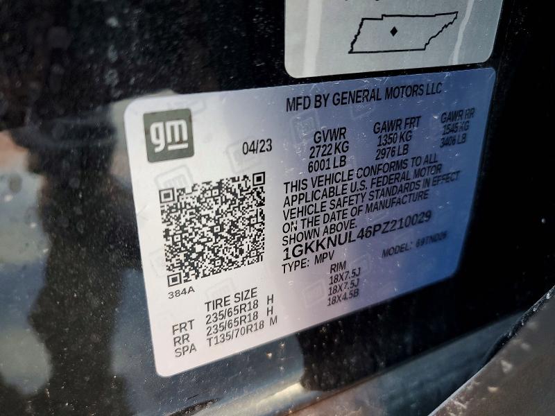 Продажа на аукционе авто 2023 Gmc Acadia, vin: 1GKKNUL46PZ210029, номер лота: 55462346