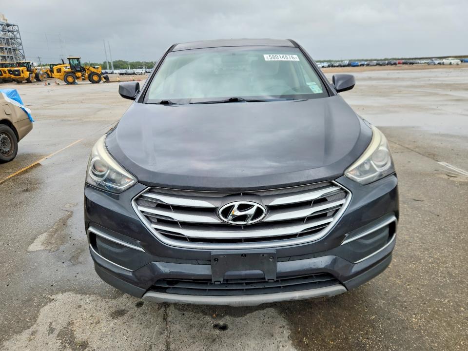 58014876 :رقم المزاد ، 5XYZTDLB1JG567011 vin ، 2018 Hyundai Santa Fe Sport مزاد بيع