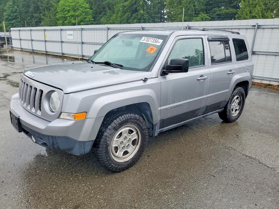 57027356 :رقم المزاد ، 1C4NJRBB6ED810738 vin ، 2014 Jeep Patriot مزاد بيع