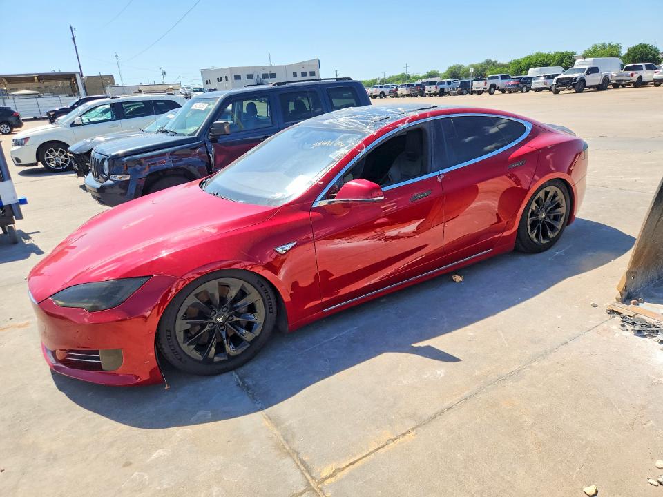 2016 Tesla Model S მანქანა იყიდება აუქციონზე, vin: 5YJSA1E25GF156830, აუქციონის ნომერი: 55491006