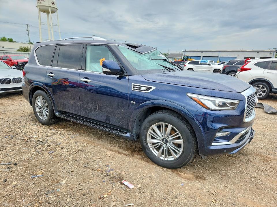 57755576 :رقم المزاد ، JN8AZ2NE0L9255407 vin ، 2020 Infiniti Qx80 مزاد بيع