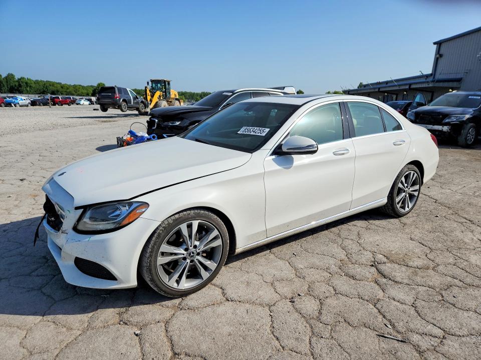 2018 Mercedes-benz C მანქანა იყიდება აუქციონზე, vin: 55SWF4JB5JU279186, აუქციონის ნომერი: 85634255