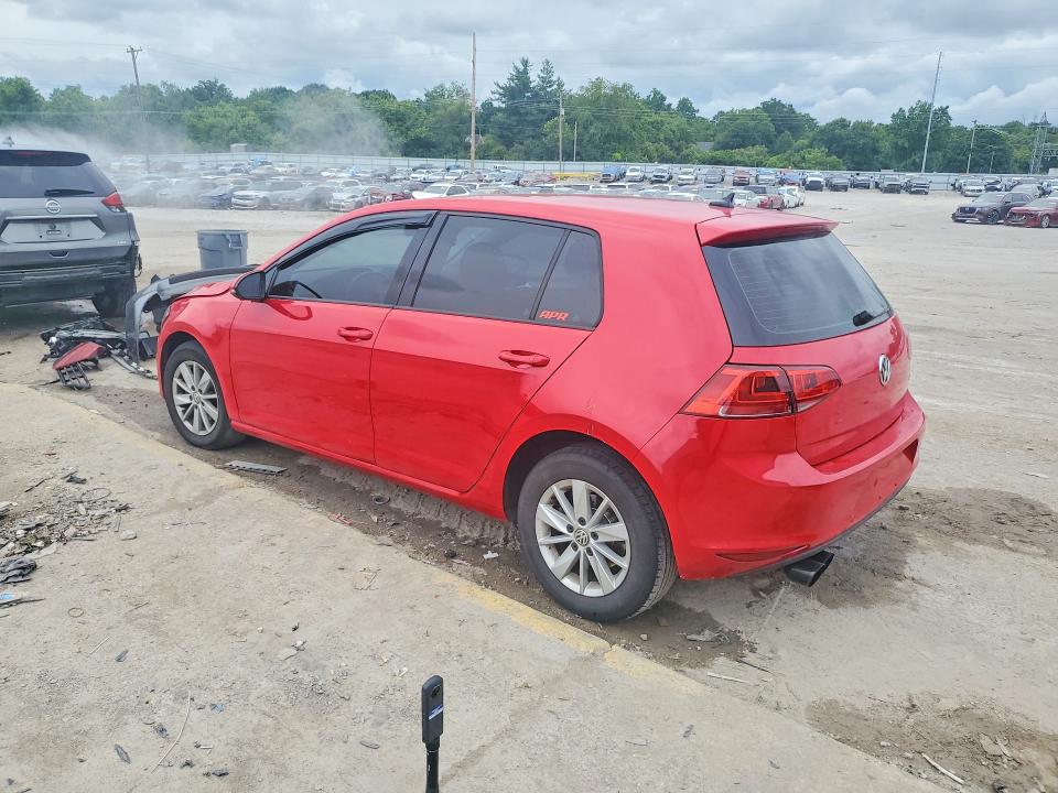56239496 :رقم المزاد ، 3VW217AU7HM073906 vin ، 2017 Volkswagen Golf مزاد بيع