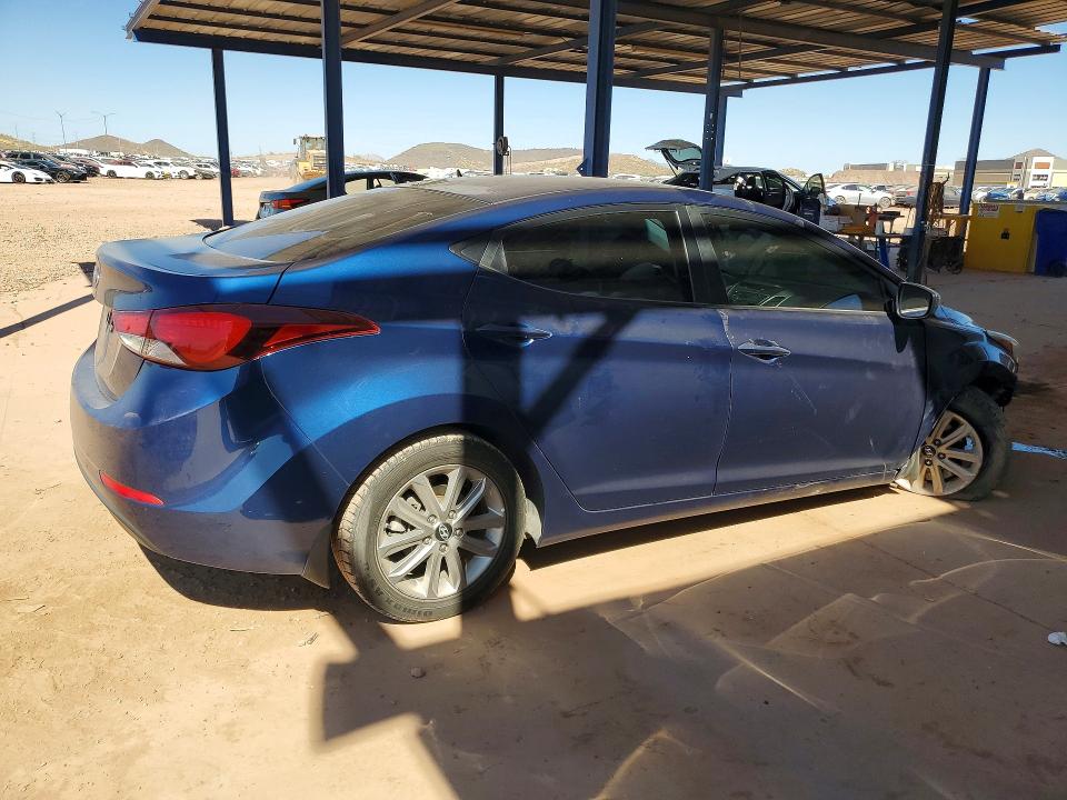 2016 Hyundai Elantra მანქანა იყიდება აუქციონზე, vin: 5NPDH4AE7GH659136, აუქციონის ნომერი: 59534346