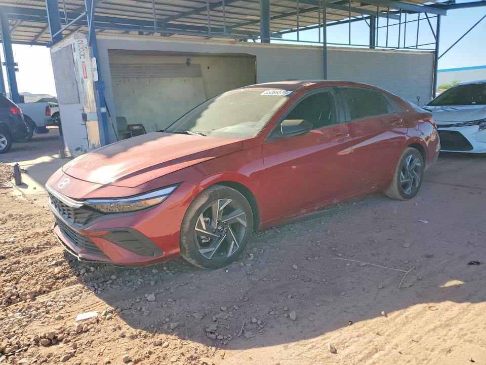 2025 Hyundai Elantra მანქანა იყიდება აუქციონზე, vin: KMHLM4DG0SU018375, აუქციონის ნომერი: 55808576