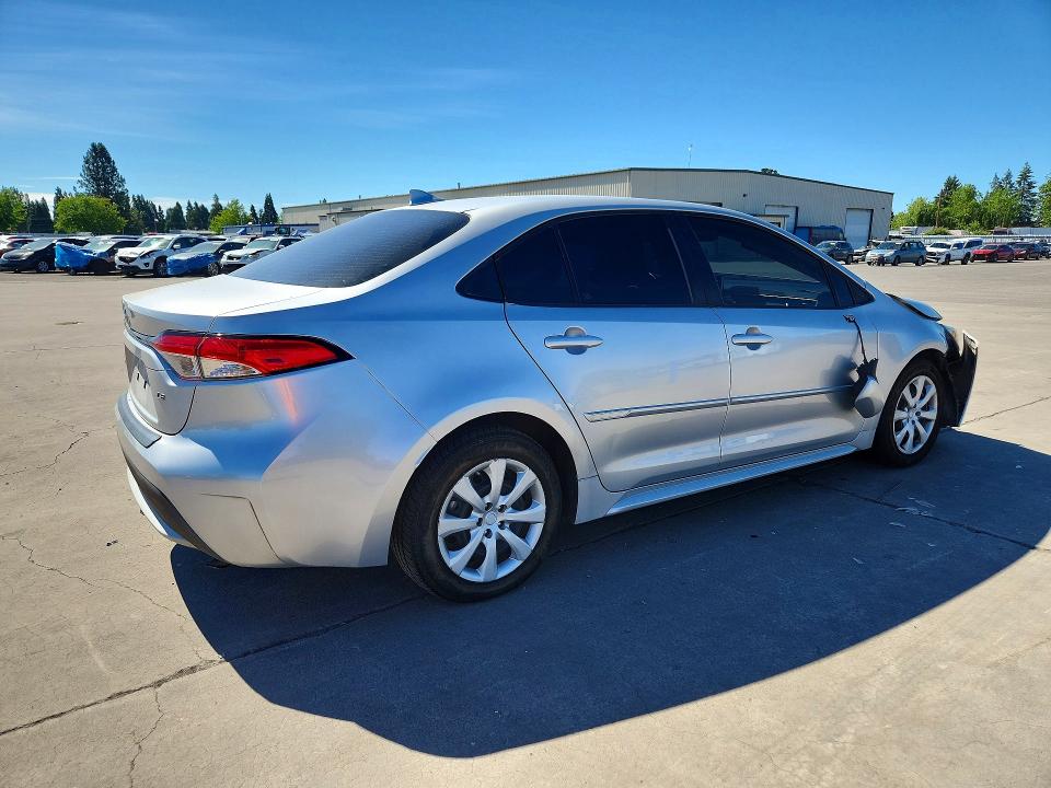 Продаж на аукціоні авто 2020 Toyota Corolla, vin: 5YFEPRAE1LP045412, номер лоту: 57437656