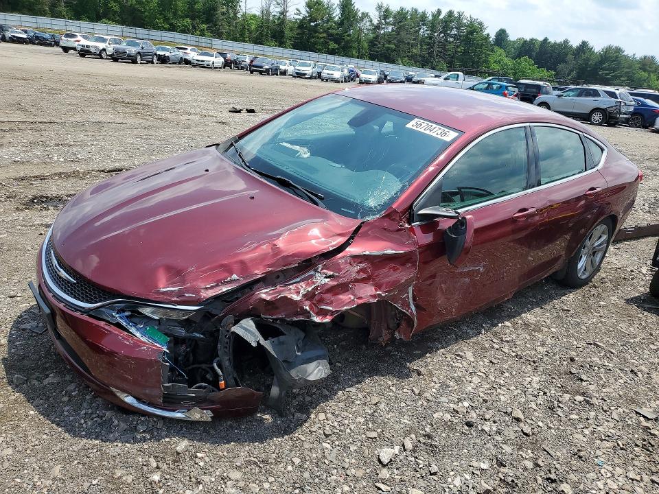 2015 Chrysler 200 მანქანა იყიდება აუქციონზე, vin: 1C3CCCAB0FN662621, აუქციონის ნომერი: 56704736