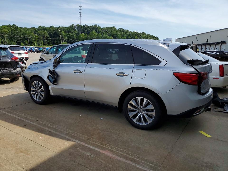 58663146 :رقم المزاد ، 5FRYD4H41FB031689 vin ، 2015 Acura Mdx مزاد بيع