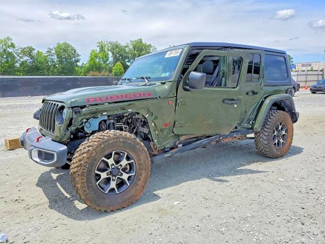 2021 Jeep Wrangler Unlimited მანქანა იყიდება აუქციონზე, vin: 1C4HJXFGXMW712564, აუქციონის ნომერი: 58914976