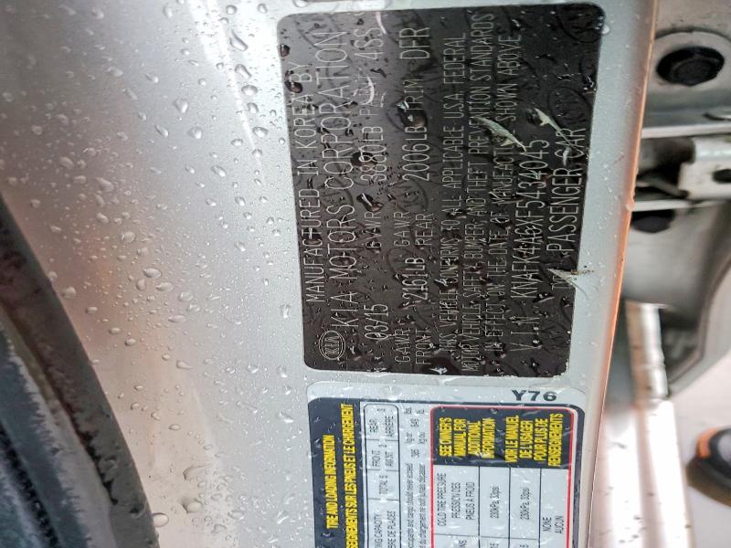 Продажа на аукционе авто 2015 Kia Forte, vin: KNAFK4A6XF5434045, номер лота: 58950756