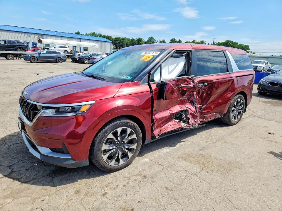 Продаж на аукціоні авто 2023 Kia Carnival, vin: KNDNC5H37P6299129, номер лоту: 56761176