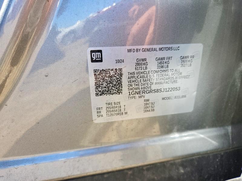Продажа на аукционе авто 2025 Chevrolet Traverse, vin: 1GNERGRS8SJ122053, номер лота: 56186256