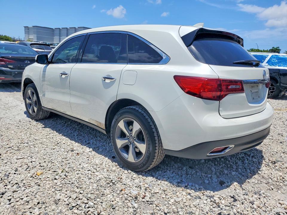 Продажа на аукционе авто 2016 Acura Mdx, vin: 5FRYD3H25GB016204, номер лота: 57022416