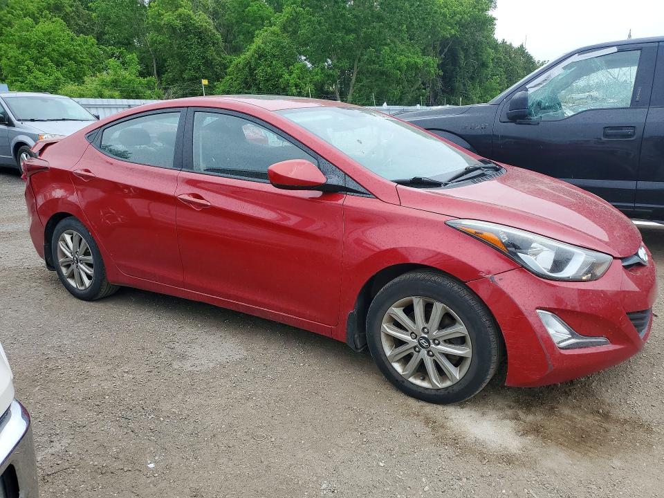 56481586 :رقم المزاد ، KMHDH4AE4FU455085 vin ، 2015 Hyundai Elantra مزاد بيع