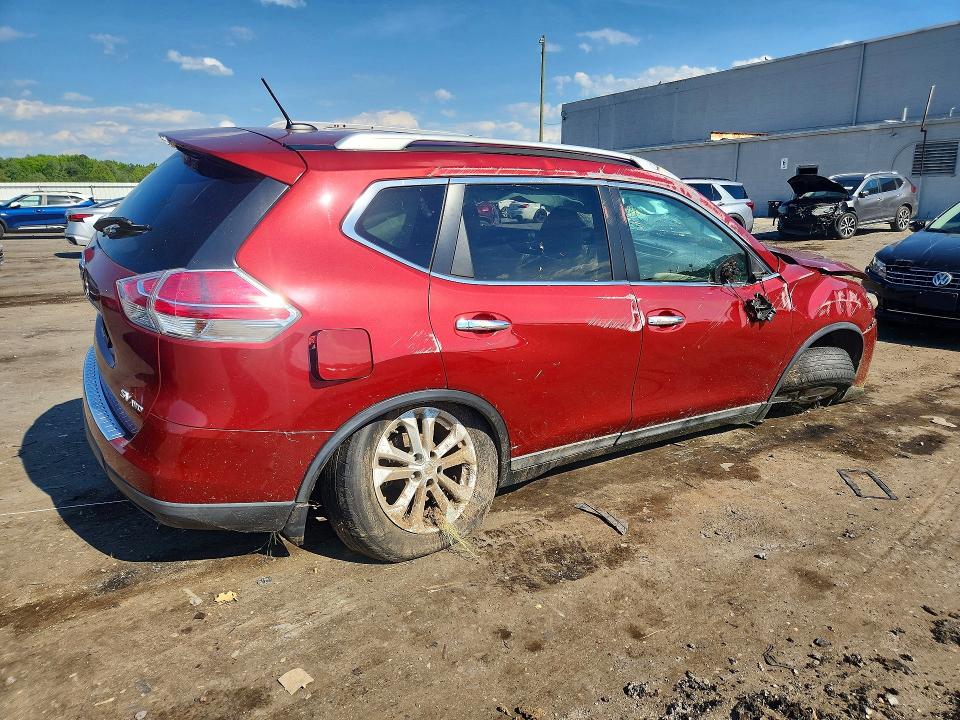 Продаж на аукціоні авто 2015 Nissan Rogue, vin: 5N1AT2MV9FC839533, номер лоту: 57597416