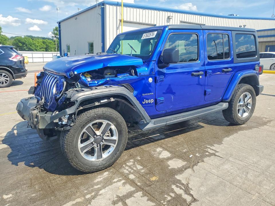 Продажа на аукционе авто 2018 Jeep Wrangler Unlimited, vin: 1C4HJXEG1JW228411, номер лота: 57602676