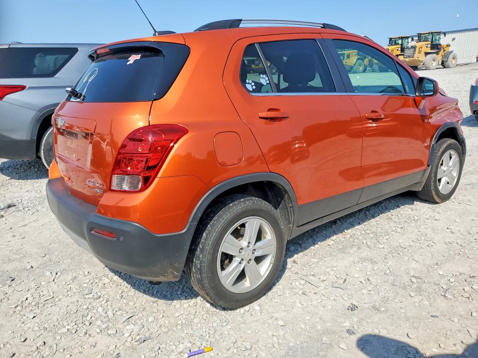2015 Chevrolet Trax მანქანა იყიდება აუქციონზე, vin: KL7CJRSB6FB250656, აუქციონის ნომერი: 58703806