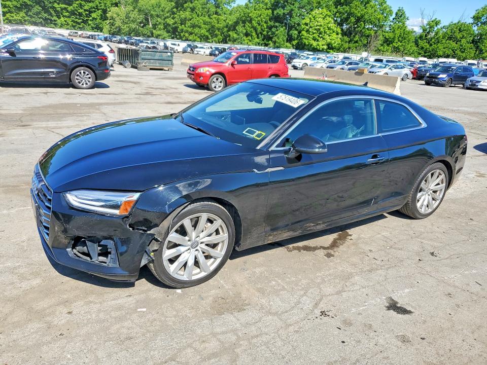 2018 Audi A5 მანქანა იყიდება აუქციონზე, vin: WAUNNAF55JA082171, აუქციონის ნომერი: 57519406