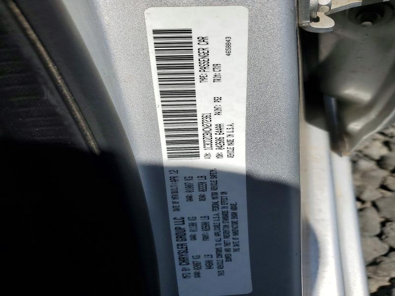 Aukcja sprzedaży 2012 Dodge Avenger, vin: 1C3CDZCBXCN272361, numer aukcji: 57354596