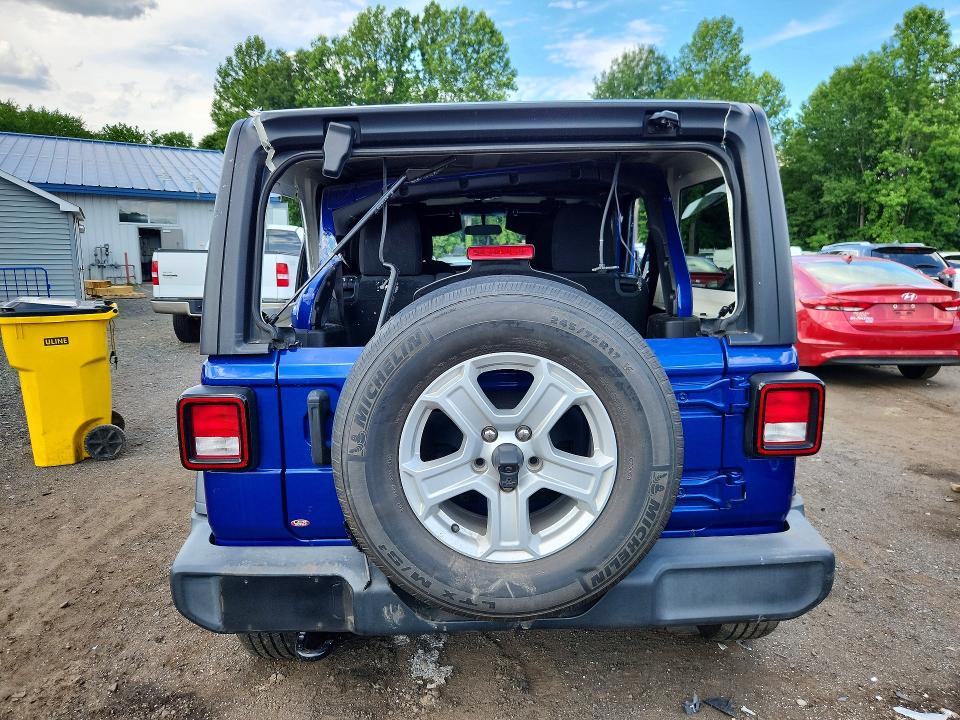 58536256 :رقم المزاد ، 1C4HJXDG5LW345445 vin ، 2020 Jeep Wrangler Unlimited مزاد بيع