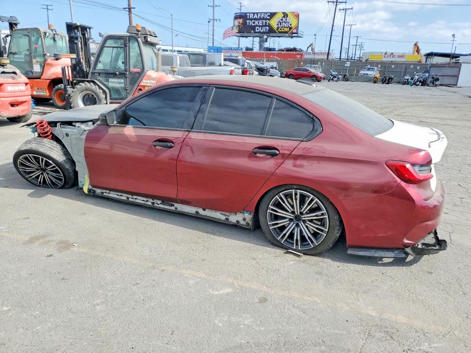 58445656 :رقم المزاد ، 3MW5U7J02M8B57507 vin ، 2021 Bmw M340i مزاد بيع