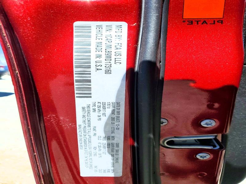 Продажа на аукционе авто 2021 Jeep Cherokee, vin: 1C4PJMLB9MD173160, номер лота: 56187516