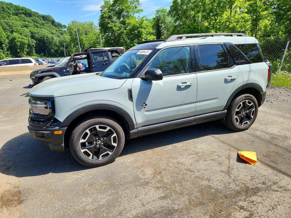 2023 Ford Bronco Sport მანქანა იყიდება აუქციონზე, vin: 3FMCR9C66PRE25560, აუქციონის ნომერი: 56566476