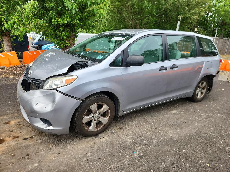 Продажа на аукционе авто 2013 Toyota Sienna, vin: 5TDZK3DC7DS309619, номер лота: 58151136