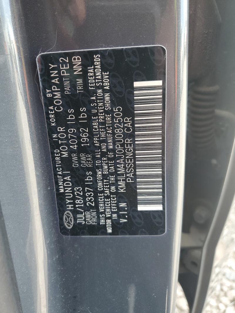 Aukcja sprzedaży 2023 Hyundai Elantra, vin: KMHLM4AJ0PU082505, numer aukcji: 56086336
