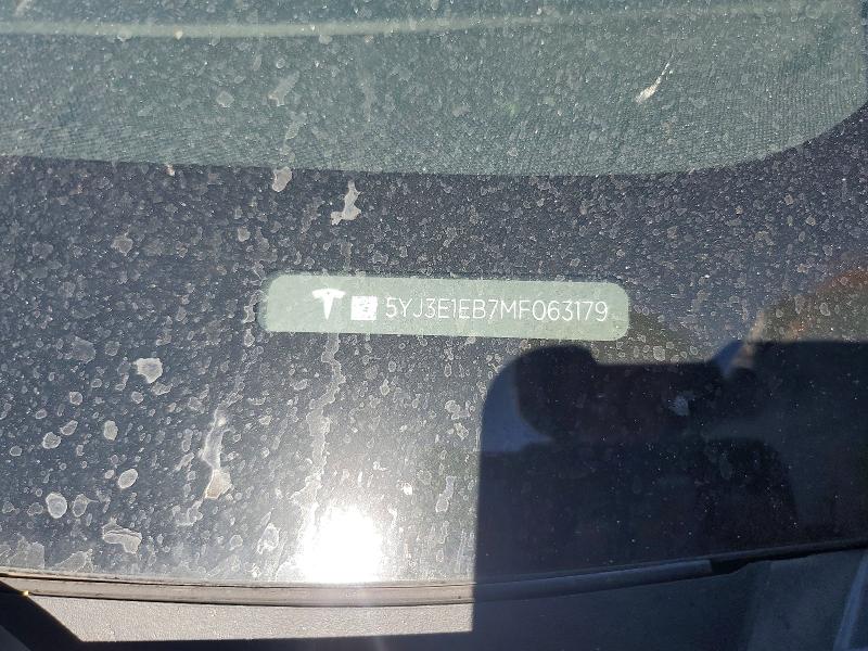 Aukcja sprzedaży 2021 Tesla Model 3, vin: 5YJ3E1EB7MF063179, numer aukcji: 58145206