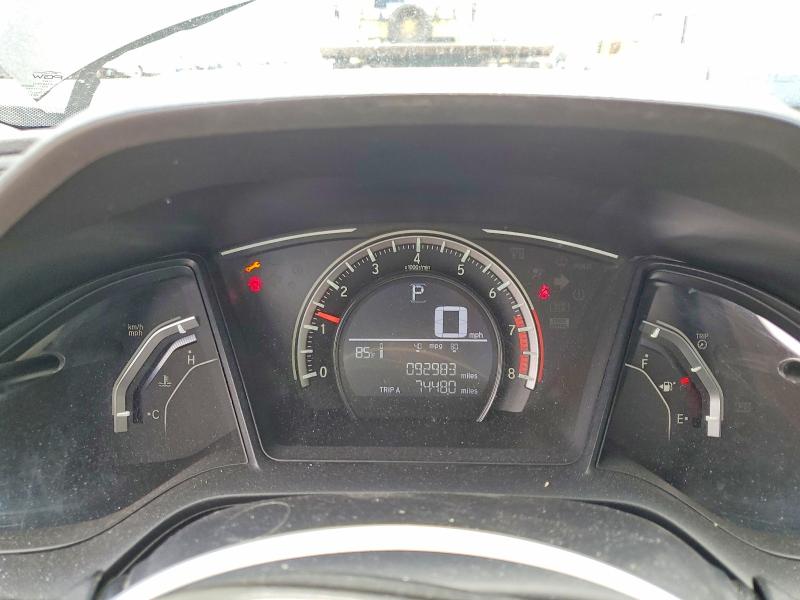 85614255 :رقم المزاد ، 19XFC2F56HE080066 vin ، 2017 Honda Civic مزاد بيع