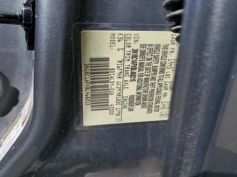 Aukcja sprzedaży 2011 Nissan Versa, vin: 3N1BC1APXBL468215, numer aukcji: 57057876