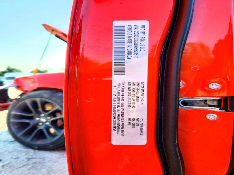 Aukcja sprzedaży 2021 Dodge Charger, vin: 2C3CDXGJ0MH528510, numer aukcji: 58288266