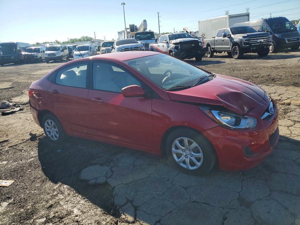 57514166 :رقم المزاد ، KMHCT4AEXEU777223 vin ، 2014 Hyundai Accent مزاد بيع