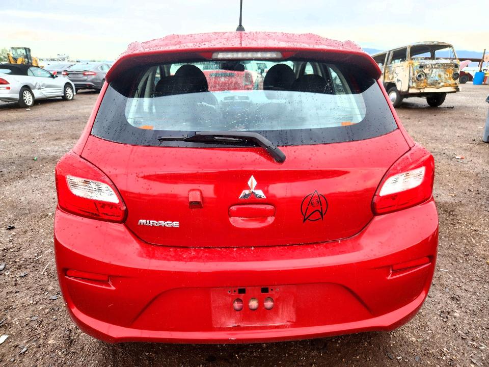 2020 Mitsubishi Mirage მანქანა იყიდება აუქციონზე, vin: ML32A3HJ2LH003477, აუქციონის ნომერი: 57415796
