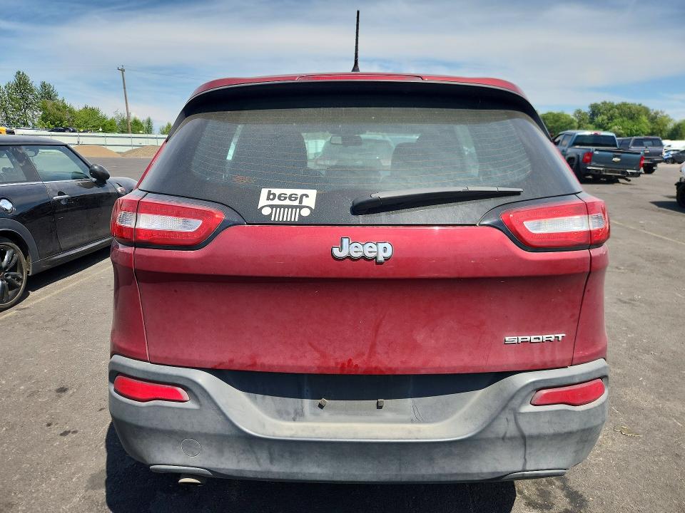 2017 Jeep Cherokee მანქანა იყიდება აუქციონზე, vin: 1C4PJLAB9HD231822, აუქციონის ნომერი: 58832696