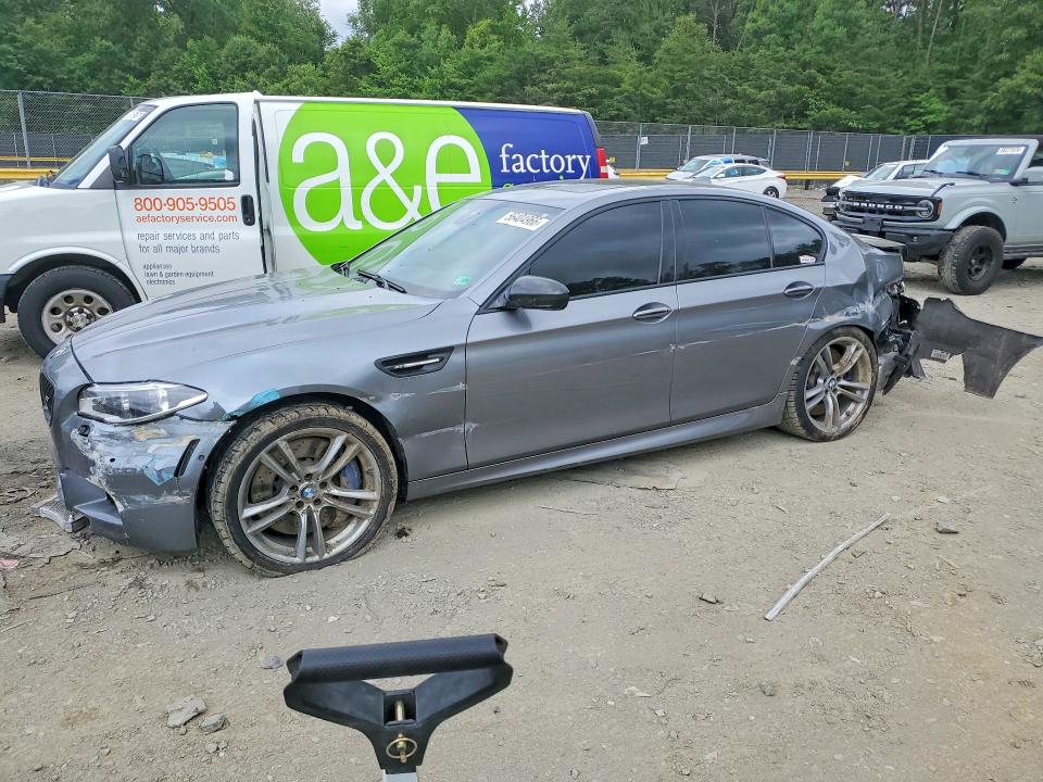 2014 Bmw M5 მანქანა იყიდება აუქციონზე, vin: WBSFV9C52ED593215, აუქციონის ნომერი: 56404966